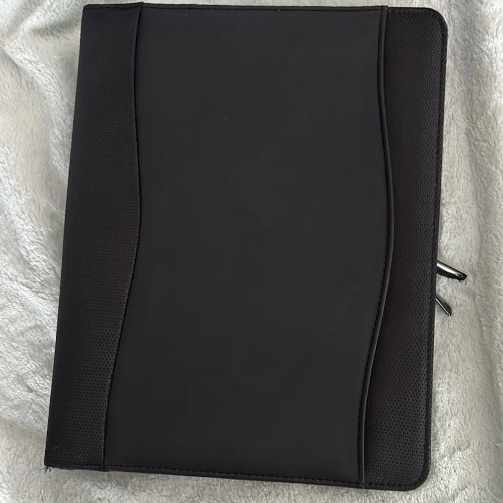 Professional Black Portfolio Folder